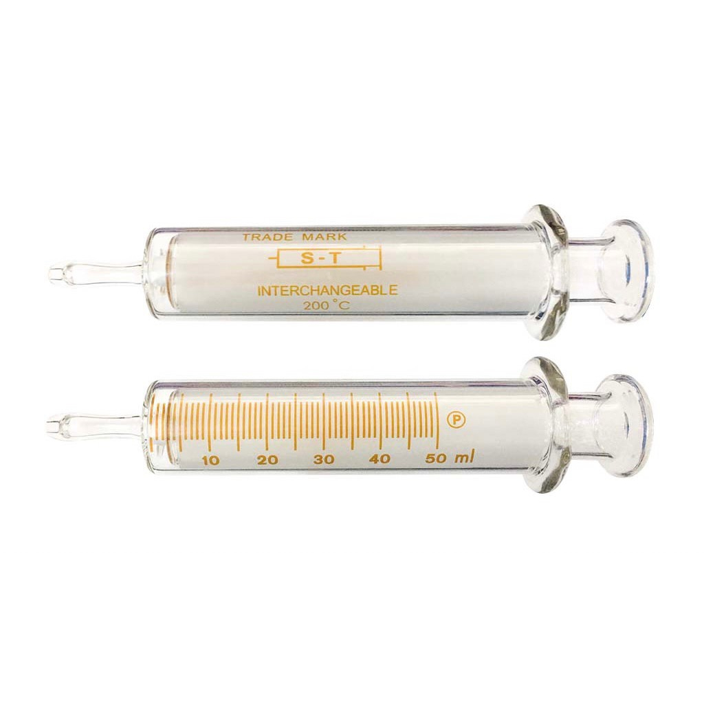 Glass Syringe Irrigate  ไซริงค์แก้ว สำหรับให้อาหาร ขนาด 10 CC.และ 50 CC.(หัวสั้น/หัวยาว) แบบ1ชิ้น