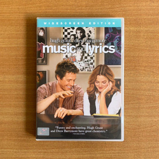 DVD : Music and Lyrics (2007) สี่ห้องใจนี้ มีแต่เสียงเธอ [มือ 2] Hugh Grant / Drew Barrymore ดีวีดี หนัง