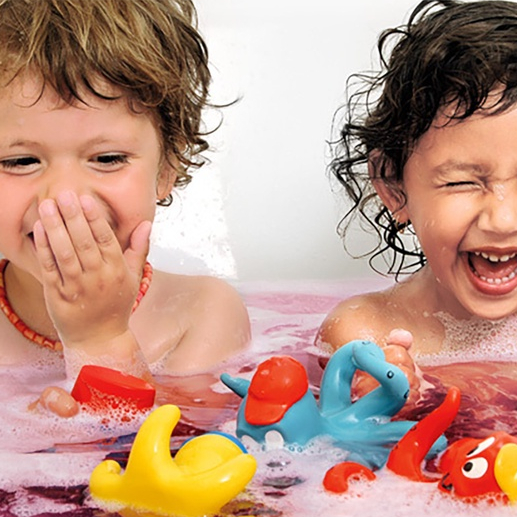 TINTI® บาธบอมเด็ก ลูกใหญ่ มีเซอร์ไพรส์ 4 ชิ้นด้านใน 140g Dragon Egg สบู่เด็ก ของเล่นอาบน้ำจากเยอรมนี - รูปที่ 6