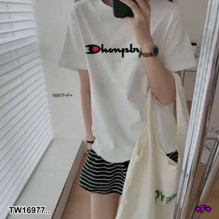 TW16977 Set 2 ชิ้น เสื้อคอกลม + กางเกงขาสั้น
