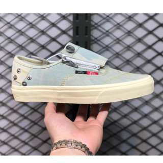 Vans X Shane Gonzales Denim Vault VLT Authentic Zip ส่งไวส่งฟรี แวนส์ ได้ทั้งชายและหญิง รองเท้าผ้าใบ