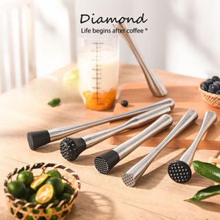 ❤ Diamond Coffee  แท่งบดผลไม้  ค้อนน้ำแข็ง สเเตนเลส 304 บดน้ำแข็ง แท่งน้ำผลไม้ ที่บดน้ำเเข็ง ที่บดผลไม้ SEOK