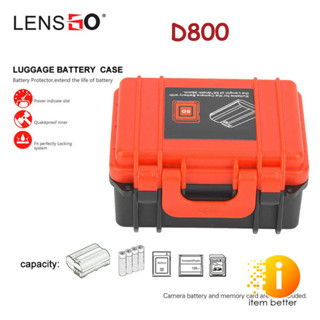 กล่องใส่การ์ด LENSGO D800 MINI BATTERY 2SD CASE