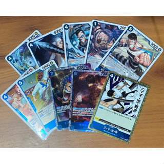 [One piece Card game] การ์ดสีฟ้า ชุด OP01,OP-02,OP-03