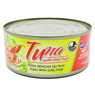 10 Cans Cap Bintang Tuna with Chilli (Tuna Dengan Cili Padi) 142g