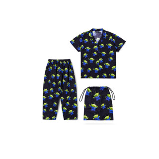 CARNIVAL TOY STORY ALIEN PAJAMA SET BLACK