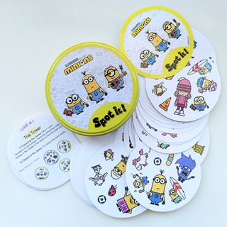 [พร้องส่ง] B-143 Spot it! Minion (กล่องเหลือง) ของเล่นเด็กโต เกมการ์ดรูปมินเนี่ยน