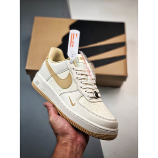 Nike Air Force 1 07 Low BS9055คลาสสิกวินเทจวัฒนธรรมสบาย ๆ รองเท้าบาสเกตบอลต่ำรองเท้าผ้าใบ nike แท้100% ผู้ชาย ผู้หญิง