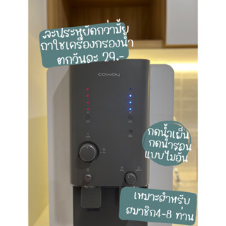 เครื่องกรองน้ำCoway (ใช้ฟรีเดือนแรก สุดคุ้มสุดคิ้ว) รุ่น CHP-18AR ชำระรายเดือน 890-990บาท