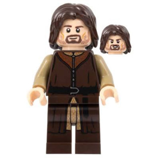 Lego Lord of The Ring Minifigure Aragorn - Dark Brown Legs