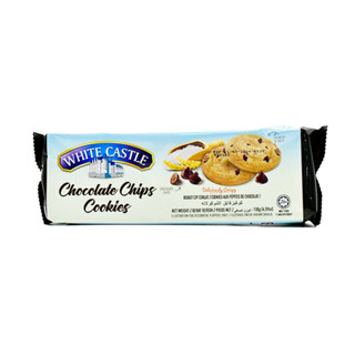 10 Packs White Castle Chocolate Chips Butter Cookies 130G