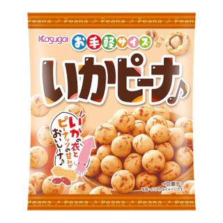 คาซูไก ถั่วลิสงอบกรอบ รสปลาหมึก ขนาด 47 กรัม - Kasugai Ika Pina