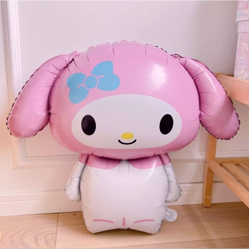 ลูกโป่งฟอยล์ Sanrio ไซซ์ใหญ่ มายเมโลดี้ , ชินนามอนโร , คุโรมิ , ปอมปอมปุริน ราคา ถูกที่สุด ดีลบีเคเค แกลเลอรีภาพที่ 5