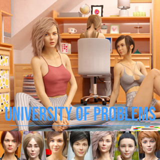 แผ่นเกมคอม PC - UNIVERSITY OF PROBLEM [DVD + USB + Download] เล่นได้เลยไม่ต้องติดตั้ง