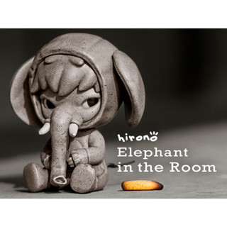 [พร้อมส่ง]-HIRONO Elephant in the Room🐘🍌(POP MART)🇯🇵