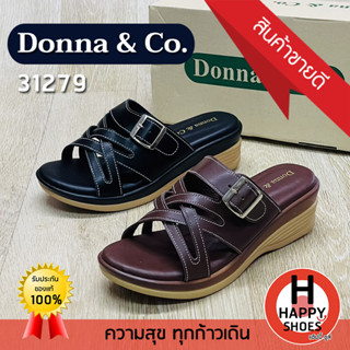 🚚ส่งเร็ว🚛ส่งด่วนจ้า ✨มาใหม่จ้า😆รองเท้าเพื่อสุขภาพหญิง Donna &amp; Co. รุ่น 31279 ส้น 2.5 นิ้ว Soft and comfortable