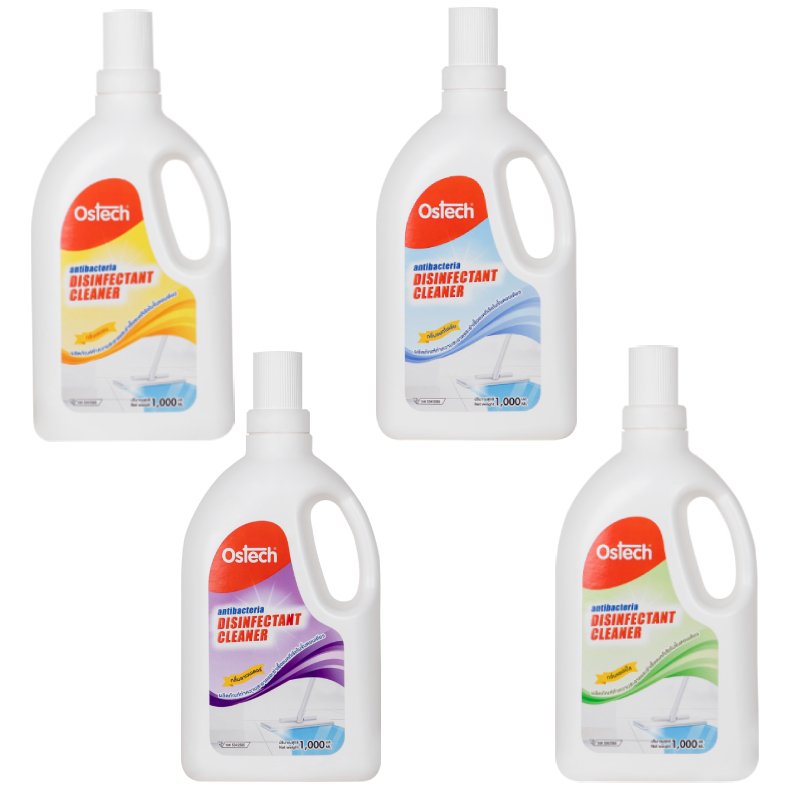 (1 แถม 1) Ostech Antibacteria Disinfectant Cleaner ออสเทค แอนตี้แบคทีเรีย ดิสอินเฟคแทนท์ คลิ่นเนอร์ 1000 ml.