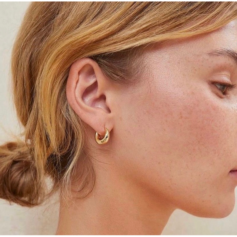 ต่างหู 10mm small hoop earrings (minimal) ขนาดกำลังมินิ น่ารักๆค่า