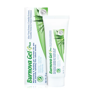(ของแท้) VITARA Burnova Gel Plus 25 / 70g เจลใสว่านหางจระเข้ ใบบัวบก แตงกวา สำหรับผิวตากแดด