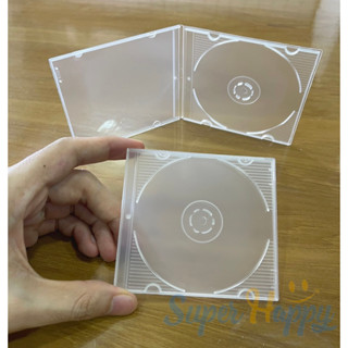 กล่องใส่ MINI CD SLIM (Set 5/10 กล่อง) กล่องซีดี กล่องดีวีดี กล่องใส่CD กล่องใส่DVD รุ่นมินิซีดีสลิม