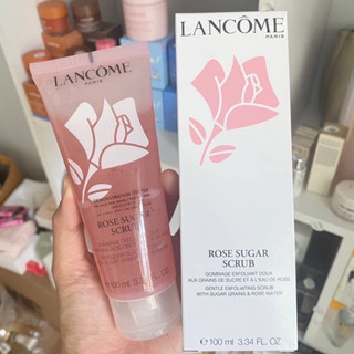 สครับน้ำตาลกุหลาบ Lancôme Rose Sugar Scrub 100 ml