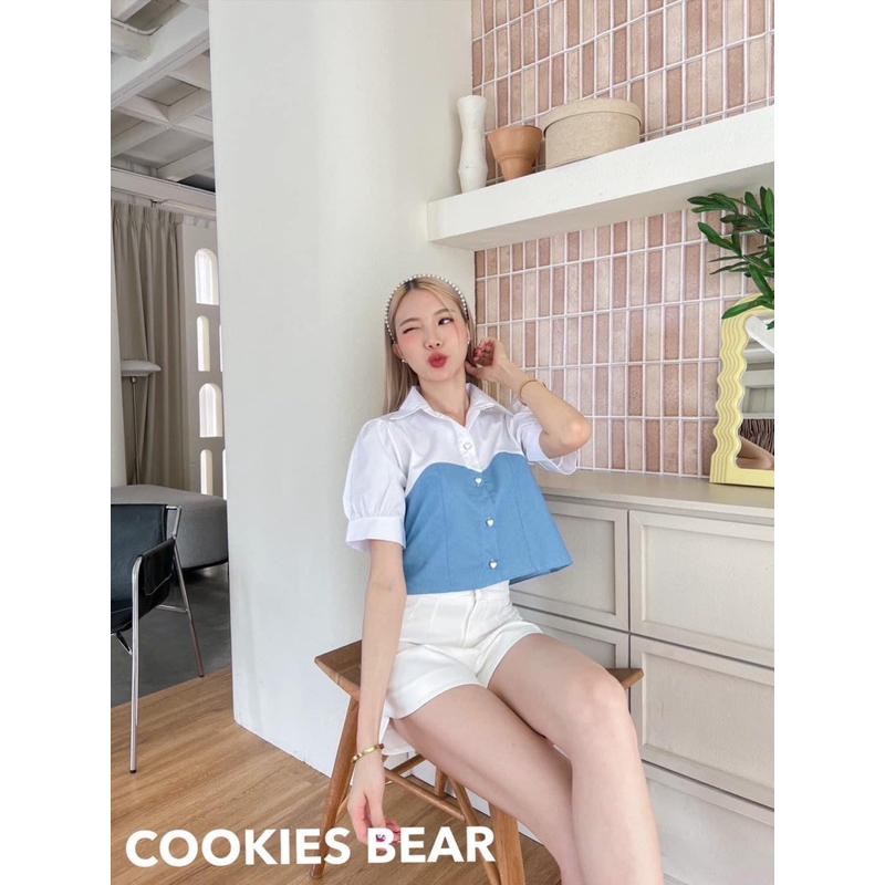 เสื้องานป้าย Cookies Bear น่ารัก