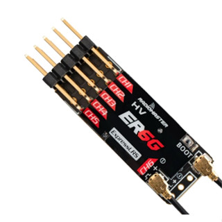 [รีซีฟ] Radiomaster ER6G &amp; ER6GV 2.4GHz ELRS PWM 6CH Receiver