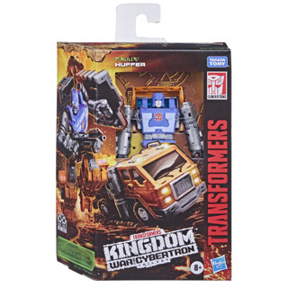 หุ่นยนต์ Transformers Generations War for Cybertron: Kingdom Deluxe WFC-K16 Huffer การันตีสินค้าแท้ 100% พร้อมส่ง