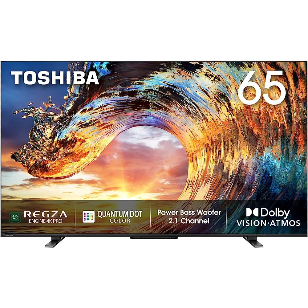 TOSHIBA ทีวี 65M550MP UHD LED (65", 4K, Google TV)  b grade