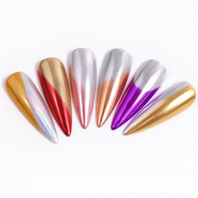 ผงขัดเมทัลลิก 2 Tone ตลับเดียวทาได้ 2 สีสวยครบ จบในตลับเดียวเสียวได้ทถกนิ้ว ปริมาณ 0.8g. พร้อมส่งในไทย ราคา ถูกที่สุด ดีลบีเคเค แกลเลอรีภาพที่ 7