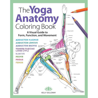 THE YOGA ANATOMY COLORING BOOK : A VISUAL GUIDE TO FORM, FUNCTION, AND MOVEMENT