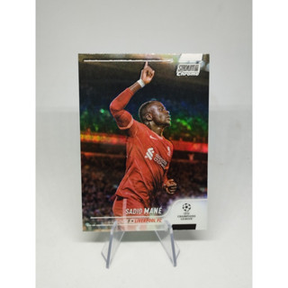 Sadio Mane Topps Stadium Club Chrome UEFA Refractor