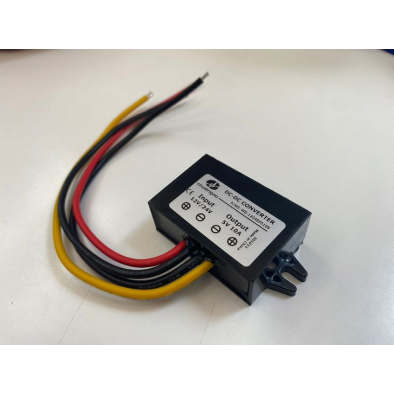 Converter DC DC แปลงไฟจาก12V/24V เป็น 5V10A