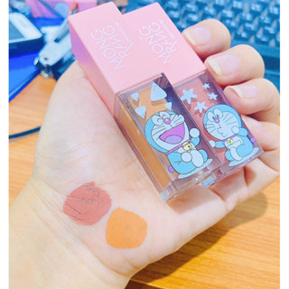 1แถม1‼️‼️ ❤️ลิปแมทสีสวยโดราเอม่อนแบรนด์มองแรง ❤️Exp. 2024/5  🌸สีชมพู &gt;&gt;&gt;  Mongrang 3 in 1 jelly t