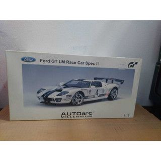 1/18 AUTOart FORD GT40 LM RACE CAR SPEC II Alloy car models