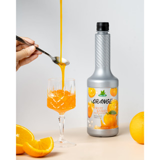 Nature Taste Orange Puree น้ำผลไม้เข้มข้นฟรุตเบสพรีเพอเรชั่น เพียวเร่ รสส้ม ตราเนเจอร์เทส ขนาด 750 ml.