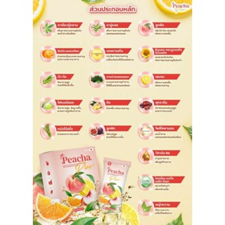ชาพีชพลัส ชาหญ้าหวาน 1แถม1