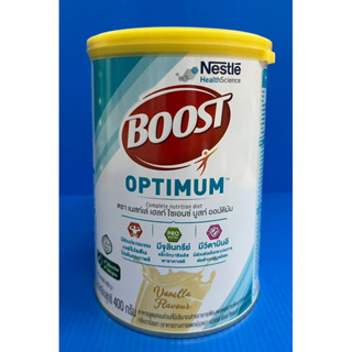 Boost Optimum บูสท์ ออปติมัม อาหารเสริมทางการแพทย์ 400 กรัม หมดอายุ 06/11/2024