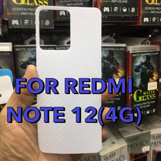 ฟิล์มหลังกันรอยREDMI NOTE 12(4G)/12(5G)/12PRO(5G)/12PRO+(5G)