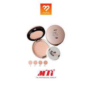 MTi แป้งพับ cc foundation cake แป้งผสมรองพื้น แบบ refill