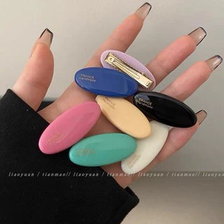 Candy Clip กิ๊บสีลูกกวาด สีสันสดใส ขนาด4cm. ผิวมันวาว กิ๊บติดผม กิ๊บหนีบผม
