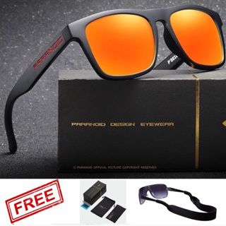 (สินค้าพร้อมส่งจากไทย) แว่นตากันแดด Paranoid SUNGLASSES THAILAND (P8816) ของแท้ แถมฟรี box set