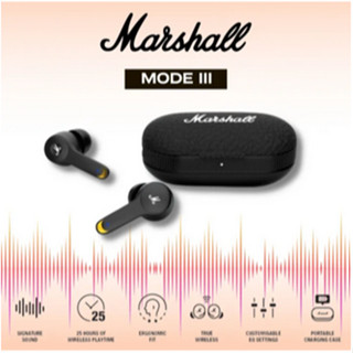 หูฟัง Marshall MODE III Bluetooth ของแท้ - โหมด Marshall 3