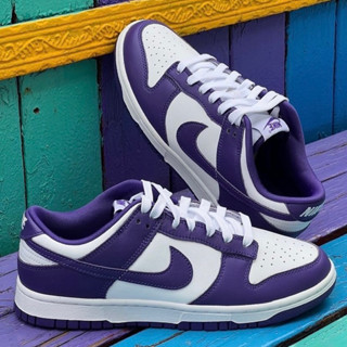 (พร้อมส่ง) Nike Dunk Low "Court Purple" (แท้100%)