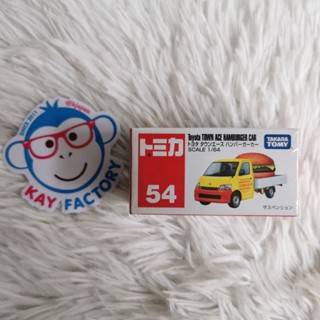 TAKARA TOMY Tomica Toyota Town Ace Hamburger Car No.54 รถเหล็ก โทมิก้า ของแท้ ส่งฟรี