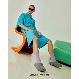 (LEISURE PROJECTS) SOFTKNIT OVERSIZE POLO SHIRT เสื้อโปโล ทรง oversize