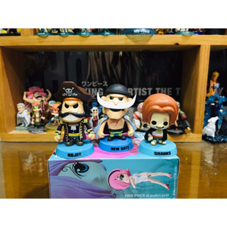 (หัวดุ๊กดิ๊ก) แท้100% เซ็ท 3 ตัว แชงค์ โรเจอร์ หนวดขาว แมวทอง One piece วันพีช Model โมเดล Figures ฟิกเกอร์