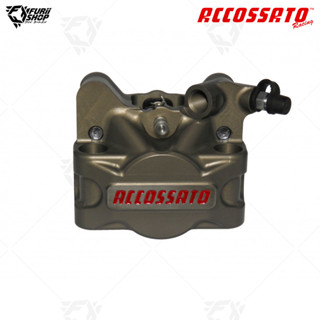 ปั้มล่าง Accossato Radial Brake 2P Caliper CNC (Hard Anodized)