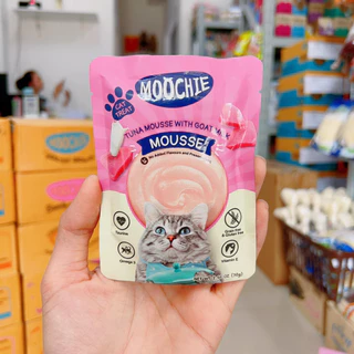 Moochie มูชี่ [ยกโหล12ซอง] อาหารเปียกแมว นางเหมียว
