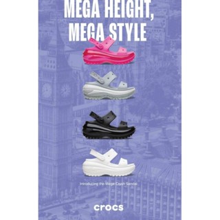 Crocs Collection รองเท้าแตะ รองเท้ารัด UX Classic Mega Crush